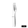 Conjunto de Talheres de Aço Inoxidável 304 para Restaurantes e Hotéis, Incluindo Faca de Prato Principal, Colher Pontuda, Garfo de Jantar, Colher de Sobremesa e Louça de Luxo