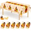 Comercio Exterior Transfronterizo Amazon Mantel Impermeable con Forma de Corazón Rojo Impresión Digital Regalo Creativo Extraíble y Lavable Venta Directa de Fábrica