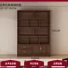 Librero de Madera Maciza con Puerta Gabinete de Almacenamiento de Piso Combinación para el Hogar Estante de Almacenamiento para Sala de Estar Librero para Niños Vitrina