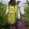 Mochila Leve à Prova d'Água de Grande Capacidade para Homens e Mulheres, Fivela de Peito e Cintura para Uso Externo, Bolsa de Viagem, Mochila de Montanhismo, Mochila de Caminhada