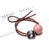 Elegante Anillo para el Cabello de Diamantes de Bola Redonda de Alta Gama Accesorios para el Cabello de Hada Estilo Coreano Dongdaemun Celebridad de Internet Mismo Estilo Chica Mori Banda Elástica