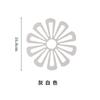 Novo TPR Heat Insulated Dining Plate Mat impermeável Anti-Slip Bowl Mat Anti-Scalding Coaster Household Dining Table Heat Insulated Protective Mat