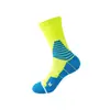 Calcetines Deportivos Profesionales con Suela Gruesa de Toalla Cómodos Transpirables de Media Caña Calcetines para Correr Baloncesto Tenis Secado Rápido Calcetines de Compresión