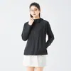 Ropa de protección solar DiJia de seda helada con sensación de frescura para hombres y mujeres, chaqueta holgada de talla grande para deportes al aire libre con protección UV, personalizable