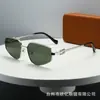 2025 Nuevas Gafas de Sol Metálicas Marca m Poligonales de Moda Estilo Callejero Gafas de Influencer Ins Gafas de Sol Retro