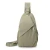 2026 Nova Bolsa Transversal Casual Simples para Homens e Mulheres Bolsa de Peito Grande Capacidade Multicamadas Esportiva Outdoor Pequena Mochila Multifuncional