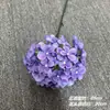 Coleção de Hortênsias 3D Flores Artificiais Flores Falsas Pequena Hortênsia para Exibição Modelo de Casamento Sala Decoração Suave Flores Artificiais