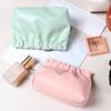 Bolsa de almacenamiento de cosméticos metralla de cierre automático bolsa de almacenamiento para cable de datos portátil monedero de PU para certificado de audífonos
