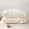 Núcleo de Almohada Suave Tejido Nube Pan de Piña Almohada Protectora del Cuello Pluma Terciopelo Almohada para Adultos Paquete Individual Dormitorio Estudiantil