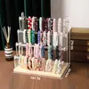 En Stock Envío Directo Transfronterizo Acrílico Gran Capacidad Cristal Pulsera Soporte de Almacenamiento Exhibidor de Pulseras Colgador Joyería