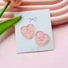 Estilo Novo Primavera e Verão Botões de Maçã Transparentes Estampados Acessórios Botões para Roupas DIY Decorações para Sapatos Crocs Acessórios para Capa de Celular