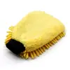 Guantes de Limpieza para Coche de Chenilla Doble Cara Cinco Dedos Felpa Impermeable Esponja Engrosada Limpieza de Ruedas Lavado de Coches Limpieza