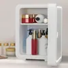 Mini Refrigerador Annan Beauty para Coche y Estudiantes, Refrigerador Portátil de 4L para Cosméticos al Aire Libre con Luz Incorporada y Funcionamiento Silencioso, Refrigerador Transfronterizo