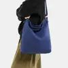 Bolso cruzado transfronterizo de gran capacidad, logo personalizado, bolso de hombro casual para estudiante, bolso de lona japonés estilo Ins para exteriores