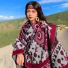 Viajes y Ocio de Otoño e Invierno Chal Retro Moda Casual Versátil Capa Bufanda Cómoda Transpirable Capa de Viaje Vacacional