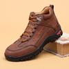 Explosiones de comercio electrónico transfronterizo botas martin para hombre otoño e invierno nuevo talla grande botas para hombre botas cortas para exterior botas casuales hechas a mano para senderismo