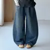 Conjunto de Ropa de Otoño para Niñas Top Falso de Dos Piezas 2026 Nuevo Estilo Niños Medianos y Grandes Niñas Estilo Primavera y Otoño Jeans Scimitar