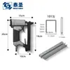 Pistola de grapas neumática EDGE Hong Kong 1013J, Pistola de clavos rectos en forma de U, Especializada para carpintería y estructuras