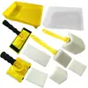 Novo Conjunto de Bandeja e Pincel Chato para Pintura da Amazon Cortador de Borda Universal Painel de Pintura de Parede Cortador