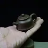 Tetera de arcilla Zhuni de Chaozhou, tetera mini de arcilla púrpura, micro tetera de bolsillo, tetera pequeña, taza de té pequeña y tetera