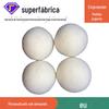 Bola de Lã Australiana Absorvente de Água Absorvente de Umidade Bola de Secagem Branco Secagem Fofa Roupa Bola de Lã Isolamento Secagem Rápida