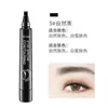 Lápiz de cejas de cuatro puntas para principiantes, impermeable y de larga duración, crea cejas definidas y de aspecto natural, de dos puntas para dar forma precisa, Phil Makeup