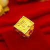 Anillo para Hombre Retro Abierto Dorado Arena Vietnamita Amarillo Dominante Cabello Riqueza Dragón Mali Exterior Un Color Joyería Imitación Oro