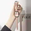 Adecuado para Correa de Pulsera Xiaomi Mi Band 9Pro 8Pro Nuevo Estilo Cintura Pequeña Muñequera de Muñeca Correa de Reloj de Cuero