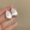 Pendientes de Gota de Agua Mate para Mujer, Pendientes de Diseño de Nicho, Nuevo Estilo Popular 2025, Elegantes y de Alta Gama, Pendientes de Lujo Ligero
