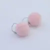 Brincos de moda coreana Femininos bola pelúcia fofo temperamento brincos infantis clipe de orelha em forma de U sem furos na orelha joias atacado