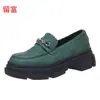 Liu Fu 2026 Primavera Nuevos Mocasines Talla Grande Comercio Exterior WISH Amazon Europa y América Slip-on Zapatos Planos de Moda para Mujer