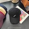 Diseño de verano 2025 gorra de béisbol con bordado tridimensional circunferencia de cabeza grande cara pequeña sombrero coreano de ala ancha moda venta al por mayor