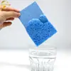 Al por mayor de fábrica hilo dental de pulpa de madera comprimida absorbe agua 20 veces y se expande para convertirse en paño de pulpa de madera lavable súper suave para la piel