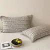 Fundas de Almohada Cómodas de Algodón Estilo Coreano, un Par para Uso en Casa, Funda para Almohada Individual de Adulto, Algodón Puro, 48X74, Dos Piezas