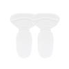 Nuevos tacones altos anti-desgaste pegatinas para talón zapatos gran cambio pequeño artefacto zapatos de cuero almohadilla para talón de mujer almohadilla media talla engrosada talón