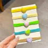 Elásticos Coloridos para Cabelo Infantil Que Não Danificam os Fios, Alta Elasticidade, Presilhas Duráveis para Meninas, Acessórios de Cabelo para Bebê