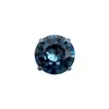 Titanio Marea Aleación de Titanio G23 Montura de Cuatro Garras Zirconita Swarovski de 6 mm Arete para Lóbulo Piercing en Labio Piercing en Nariz Accesorios de Joyería