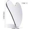 Tabla Gua Sha de Acero Inoxidable, Paleta de Colores, Herramienta de Belleza Masajeador Facial de Metal, Tabla de Masaje en Stock, Multifuncional