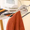 Percha para Ropa del Hogar, Antideslizante, Percha Antideslizante, Percha Anti-Ángulo de Hombro Boca de Pez Doble Posición, Soporte para Ropa Húmeda y Seca