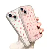 Diseño de Lazo Floral de Pantalla Completa Adecuado para Funda de Teléfono Transparente Apple 18 Pro, Funda Ligera Suave para iPhone 16 con Cortes Precisos