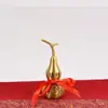 Calabaza de cabeza de dragón de latón, calabaza de cobre de boca abierta, decoración de entrada del hogar, calabaza de cobre Bagua, adorno de regalo de cobre