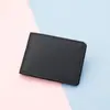 2 ranuras para tarjetas tarjetero ultradelgado color licencia de conductor de vehículo motorizado sin logo sin LOGO mini tarjetero comercio electrónico transfronterizo regalo