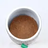 Gaxeta de fibra de coco à prova de vazamento solo respirável vaso de flor furo inferior gaxeta de fibra de coco suculenta orquídea drenagem tapete à prova de pragas tapete de cultivo