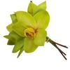 Simulação Impressão 3D Huilanza Pacote Orquídea Flor Moderna Simples Casa Mesa de Jantar Modelo Quarto Hotel Decoração de Casamento Flor Falsa