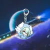 Honkai: Chaveiro Acrílico de Mercadoria Star Rail - Xiah Die, Yin Yue, Liuying, Bosha, Pingente Jinhuohuo