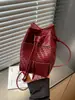Bolsa de balde tecida em retalhos de nicho da moda, bolsa de telefone de viagem super popular e leve, bolsa de ombro e transversal da moda