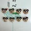 Raíz de asta de ciervo Demonio Mickey Accesorio Creativo Pulsera DIY Cuentas espaciadoras Cuerda trenzada Colgante Accesorio Creativo