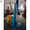 Máquina vertical semiautomática para cortar barriles de aceite usado máquina para desmontar barriles de aceite con material adentro tapa abierta vertical