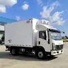 Caminhão Refrigerado de Furgão de Nova Energia Unidade de Refrigeração Nova Energia Subsídio Nacional Caminhão Refrigerado Elétrico Puro Placa Azul 4,2m Frio