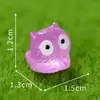Muñeca de búho de ojos grandes luminosa para Nuevo Producto Transfronterizo, Adornos DIY para Paisajismo de Jardín y Granja, Micro Paisaje, Adornos Pequeños